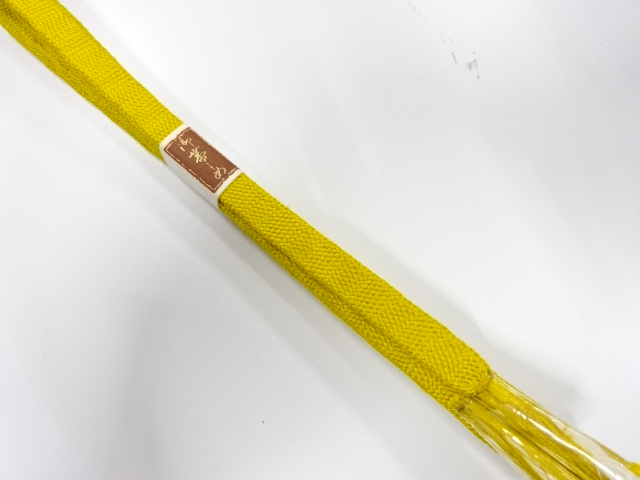 未使用品　正絹　手組帯締め